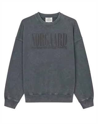 Compact Cotton Alti Sweatshirt - Washed Black 